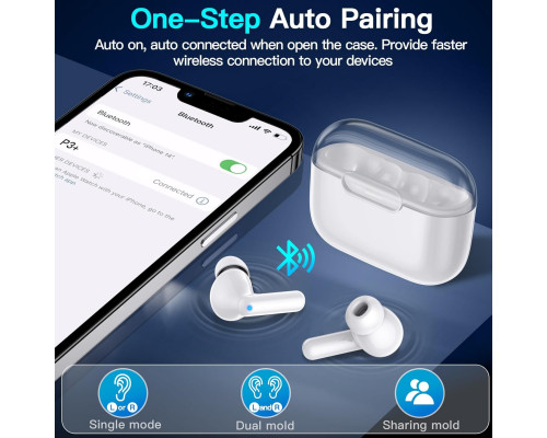 Бездротові навушники Kurdene P3 Bluetooth 5.3