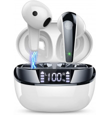 Бездротові навушники ROMOKE Bluetooth 5.3 з двома світлодіодними дисплеями