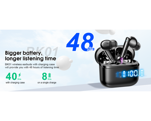 Бездротові навушники Thunelec Bluetooth 5.3