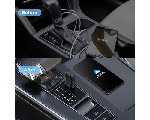 Бездротовий адаптер Android Auto для автомобіля / автомобільний адаптер для заводського дротового Carplay