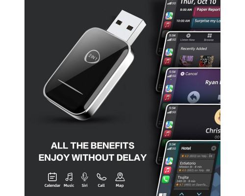 Бездротовий адаптер Carplay 2 в 1 TPSOJJY