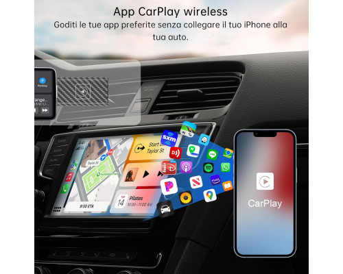 Бездротовий адаптер CarPlay Astrobrights
