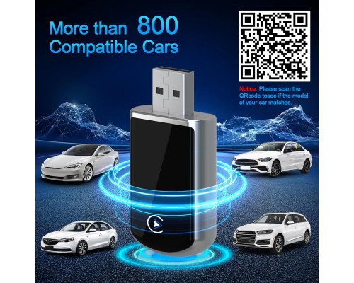 Бездротовий адаптер CarPlay для iPhone Gramalive