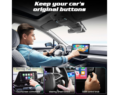 Бездротовий адаптер CarPlay для iPhone JUSTSTONE