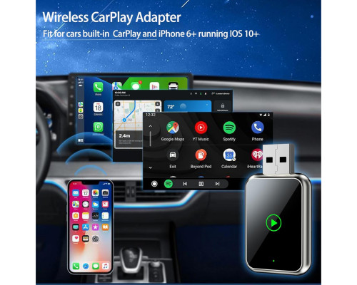 Бездротовий адаптер CarPlay для iPhone