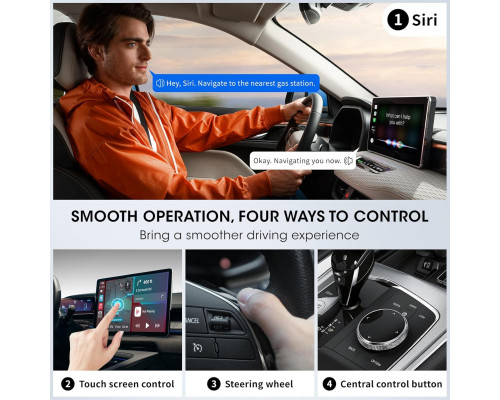 Бездротовий адаптер Carplay FEisca
