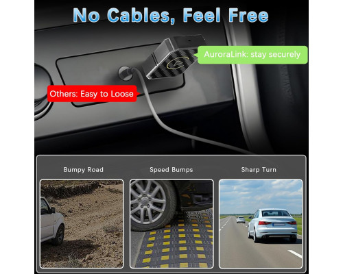 Бездротовий адаптер для Carplay Android Auto