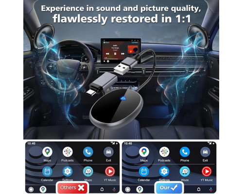 Бездротовий адаптер EVARY Android Auto