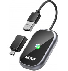 Бездротовий адаптер HSTOP 2 в 1 для CarPlay