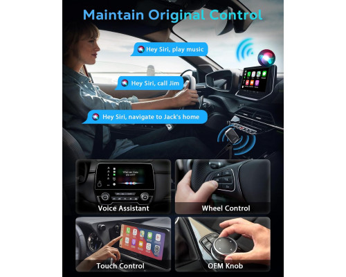 Бездротовий адаптер MoKo для Apple CarPlay