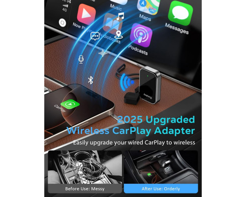 Бездротовий адаптер MoKo для Apple CarPlay
