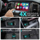 Бездротовий адаптер Pashlysh CarPlay для iPhone (2024)