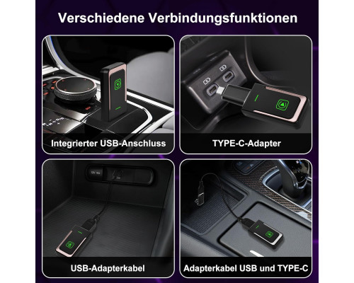 Бездротовий адаптер Pashlysh для CarPlay