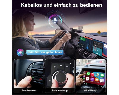 Бездротовий адаптер Pashlysh для CarPlay