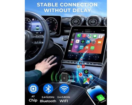 Бездротовий міні-адаптер CarPlay Bluetooth 5.0 для iPhone