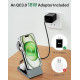 Безпровідна зарядка ezpower MagSafe 3 в 1 для iPhone/iWatch/AirPods