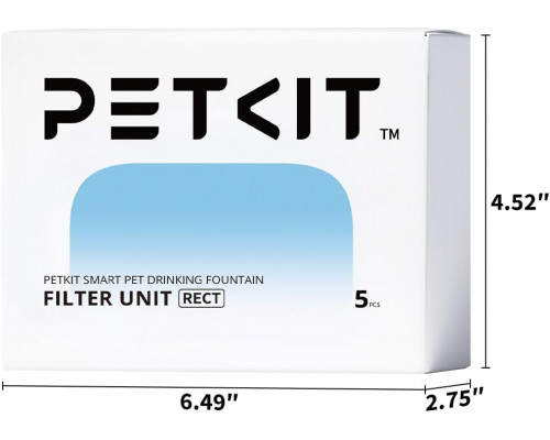 Блок фільтрів PETKIT для бездротового фонтану для води EVERSWEET MAX об'ємом 105 мл/3 л