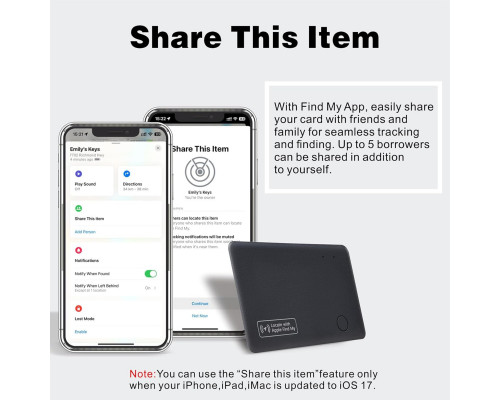 Bluetooth GPS-локатор кишеньковий для iPhone