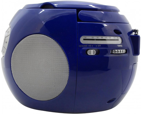 CD бумбокс Soundmaster SCD2120BL з FM-радіо та функцією аудіокниги