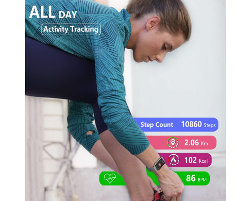 Фітнес-трекер FITVII Slim для Android/iOS