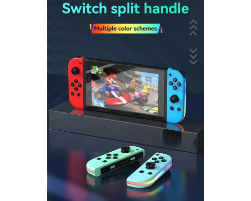 Геймпад Joy-Con Switch 2, колір неоново-фіолетовий та неоново-помаранчевий