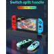 Геймпад Joy-Con Switch 2, колір неоново-фіолетовий та неоново-помаранчевий