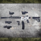 Іграшковий пістолет M416 2-в-1 з м'якими кулями
