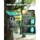 Камера для стеження дикої природи MAXDONE Solar Trail Camera 48 МП Wi-Fi Bluetooth