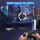 Коммутатор HDMI 2.1 8K 4x1 4K 120 Гц VRR ALLM ARC CEC HDCP2.3 48 Гбит