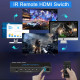 Коммутатор HDMI 2.1 8K 4x1 4K 120 Гц VRR ALLM ARC CEC HDCP2.3 48 Гбит