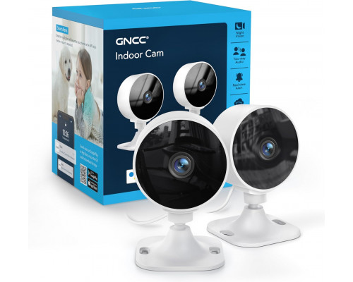 Комплект із двох внутрішніх камер відеоспостереження GNCC GC3 1080P