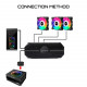 Комплект охолодження 120 мм з пультом upHere 3 RGB Fans Set