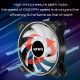 Комплект охолодження 120 мм з пультом upHere 3 RGB Fans Set