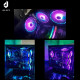 Комплект охолодження 120 мм з пультом upHere 3 RGB Fans Set