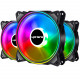 Комплект охолодження 120 мм з пультом upHere 3 RGB Fans Set