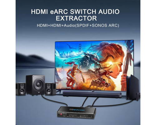 Комутатор HDMI 2.1 4K при 120 Гц