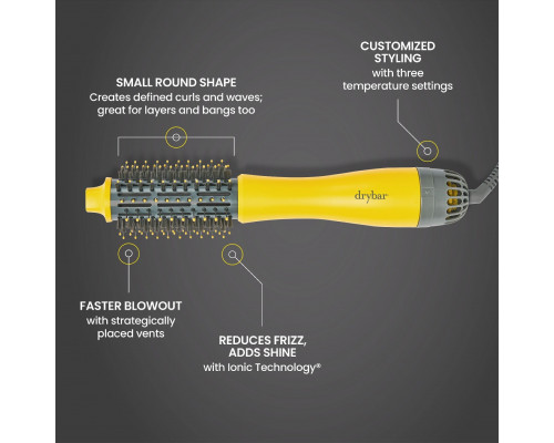 Кругла термощітка Drybar Half Shot