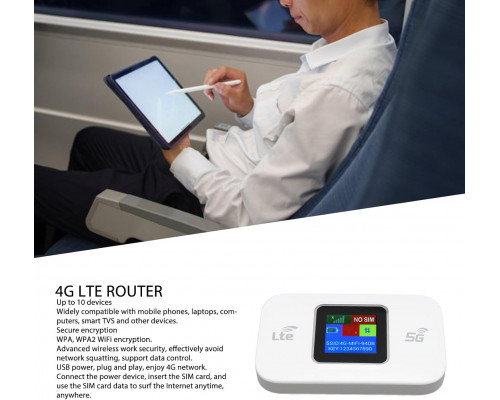 Портативний Wi-Fi роутер 4G LTE 300 Мбіт/с GOWENIC