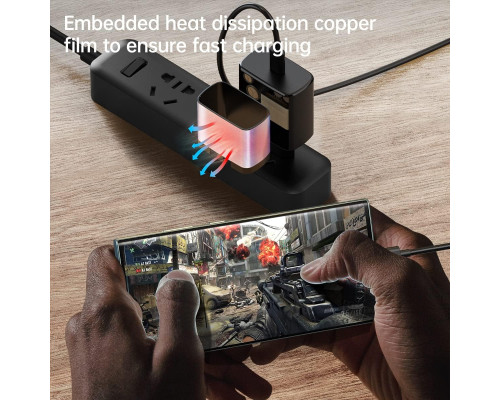 Мережевий адаптер живлення 45W USB-C PD/PPS ЄС