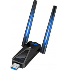 Мережевий USB адаптер Wi-Fi 1300 Мбіт/с з 2 антенами