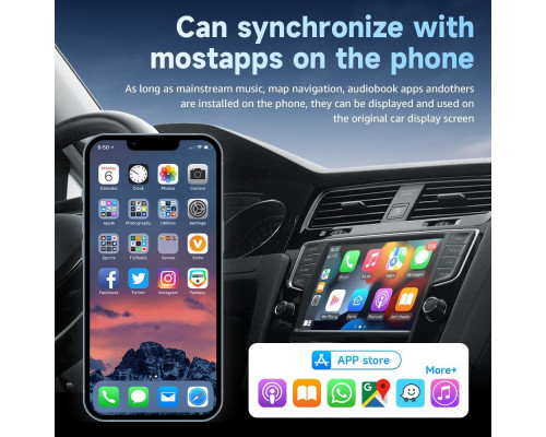 Міні-адаптер бездротового CarPlay Muachspi
