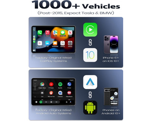Міні-адаптер бездротового CarPlay  PTGTO