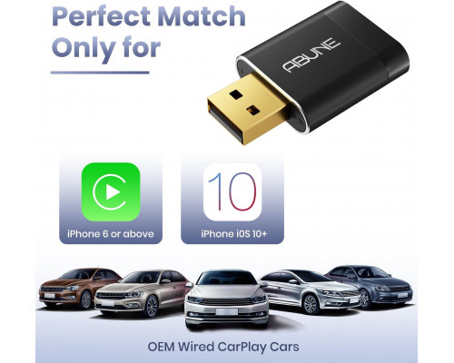 Міні-адаптер CarPlay для iPhone та Android Auto