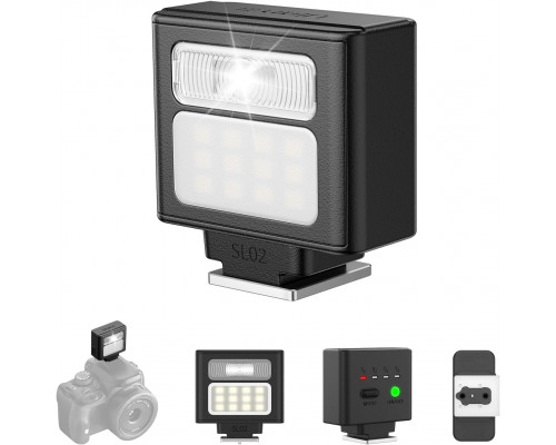 Міні-спалах Speedlite ULANZI SL02 з відеопідсвітлом