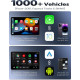 Мініатюрний бездротовий адаптер CarPlay для iPhone та Android Auto