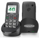 Мобільний телефон Artfone C1+4G з великими кнопками