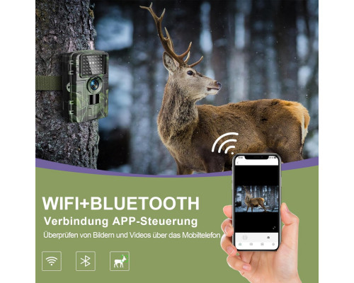 Мисливська відеокамера 4K 60MP Full HD з Wi-Fi Lutranstra
