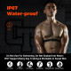 Нагрудний пульсометр COOSPO H6 з Bluetooth 4.0 ANT+ IP67 / датчик серцевого ритму Peloton Polar DDP Yoga Map My Ride