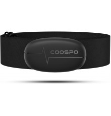 Нагрудний пульсометр COOSPO H6 з Bluetooth 4.0 ANT+ IP67 / датчик серцевого ритму Peloton Polar DDP Yoga Map My Ride