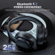 Накладні Bluetooth-навушники VOCLO A6 ENC із шумозаглушенням Чорні
